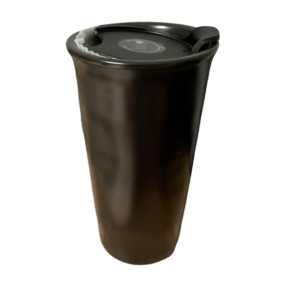 3 for $25 Rae Dunn Tumbler To Go Travel Coffee Mug Halloween BAT JUICE Black NEW - Picture 5 of 7